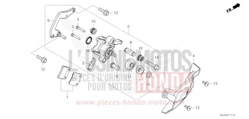 MACHOIRE DE FREIN DE PARKING CRF1100DR de 2024